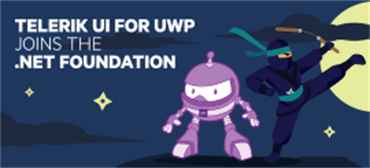进度Telerik UI for UWP加入 .NET Foundation_270x123