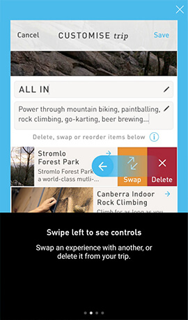 Canberra Trip Planner Application Xamarin Forms Controls App Example 4