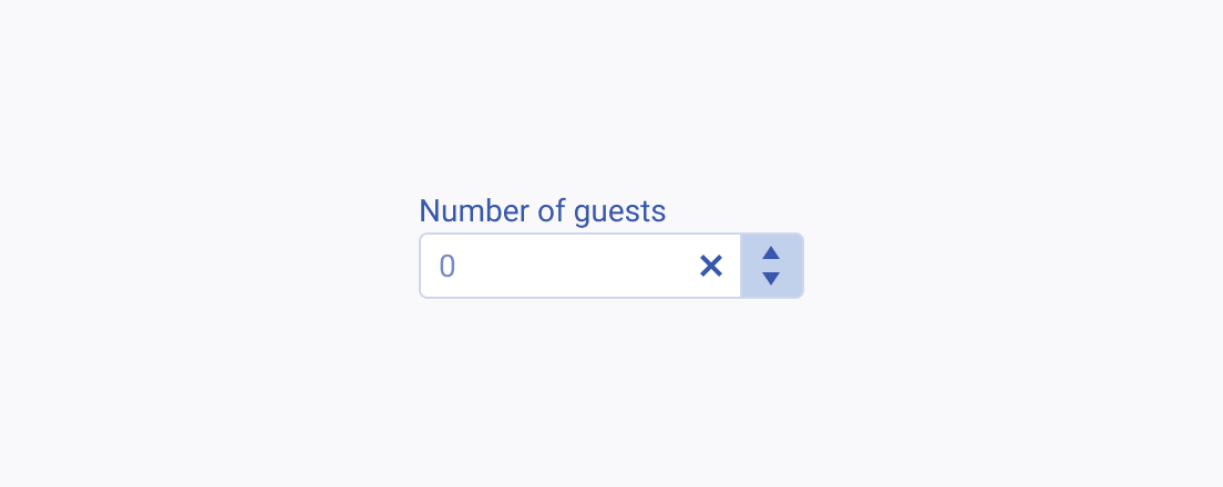Use a Telerik and Kendo UI NumericTextBox with a placeholder to indicate the format of the required user input. A Telerik and Kendo UI NumericTextBox with a placeholder specifying the format of the required user input.