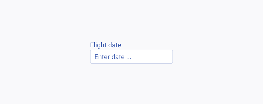 Don't use Telerik and Kendo UI DateInputs with vague placeholder text. A Telerik and Kendo UI DateInput with vague placeholder text