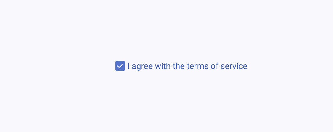 A single Telerik and Kendo UI Checkbox is the preferred approach for binary selection scenarios. A Telerik and Kendo UI Checkbox used for binary selection
