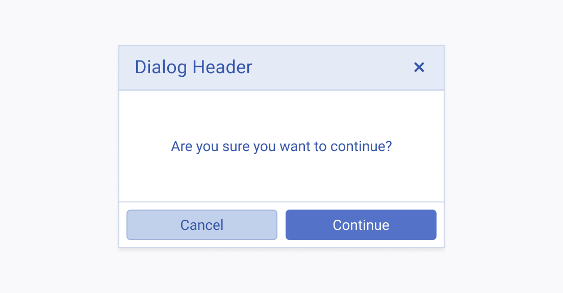 Use simple and straightforward words in the label of the Telerik and Kendo UI Button to clearly indicate the action. A Telerik and Kendo UI Button displaying with a clear action.