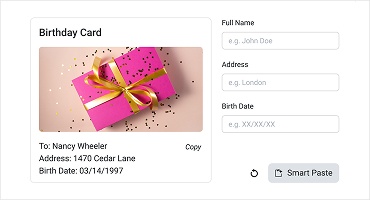 Telerik UI for Blazor AI Smart Paste Overview - 370x200