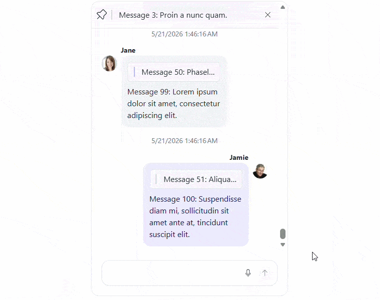 Chat - Endless Scrolling GIF