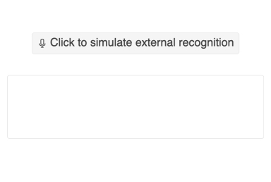 KendoReact Speech to text button-Integration
