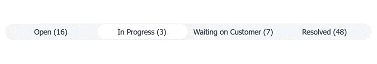 KendoReact Segmented Control - item width or layout mode GIF