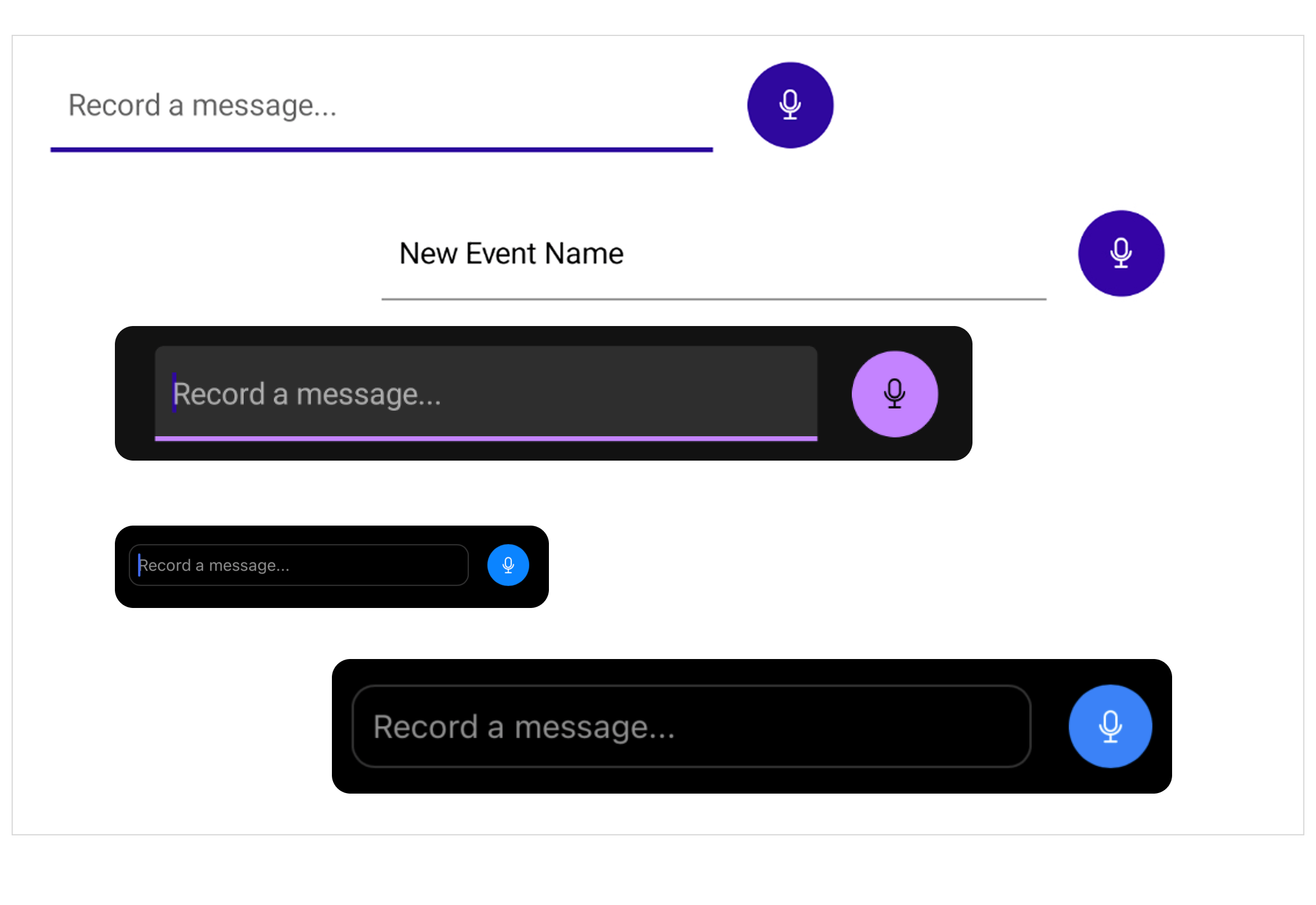 Speech to text buttonThemes_MAUI