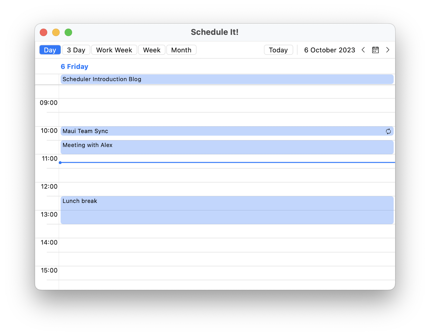 Scheduler - Recurring Appointment