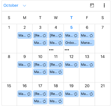 Telerik UI for NET MAUI Scheduler Header Image