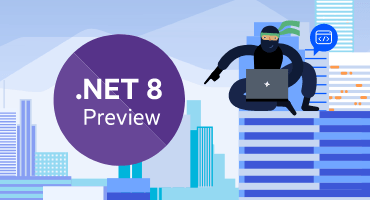 Telerik UI for ASP.NET Core .NET 8 Preview 4 - 370x200