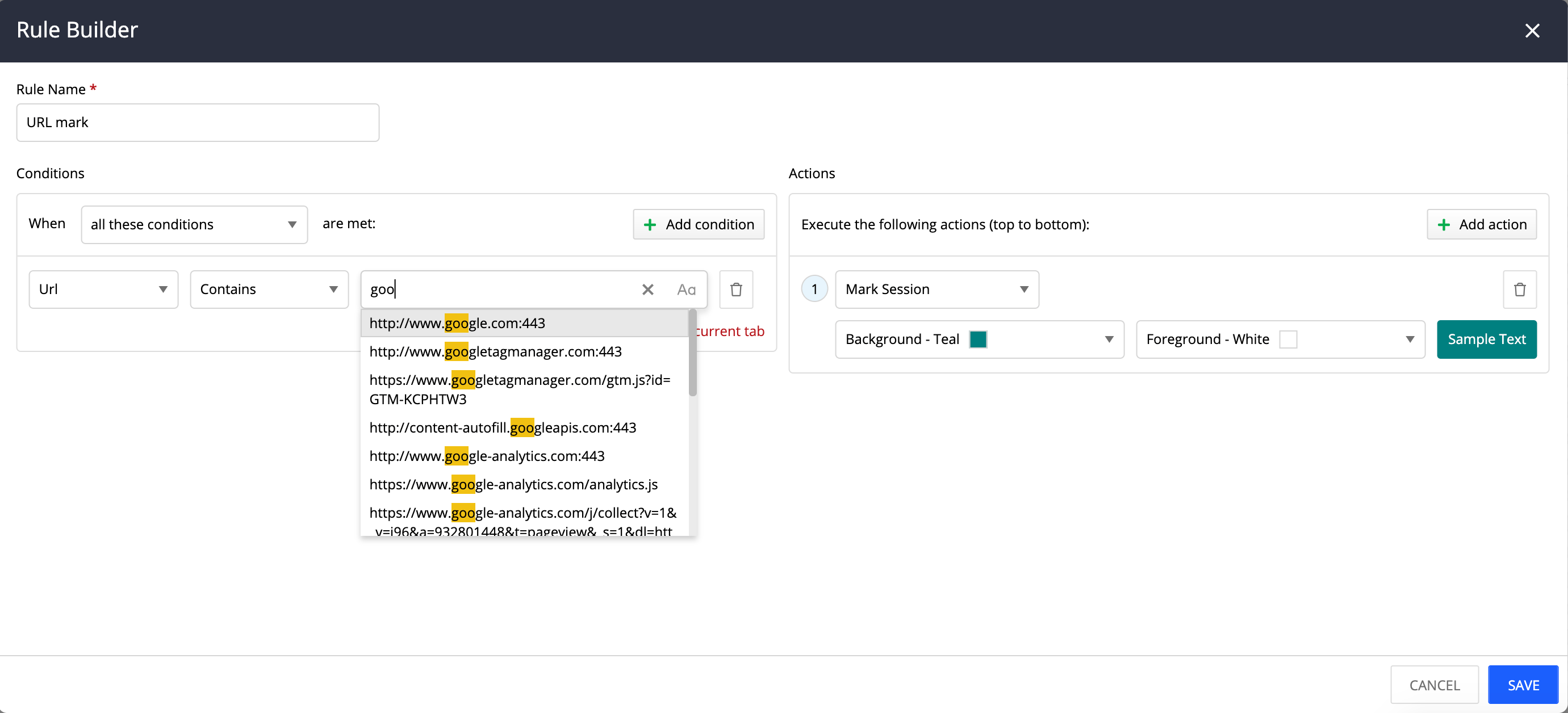 autocompletion support