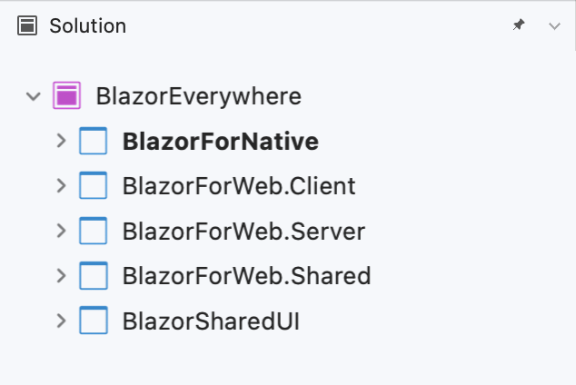Blazor Implementations Across Web Native Blazor Implementations Across Web Native