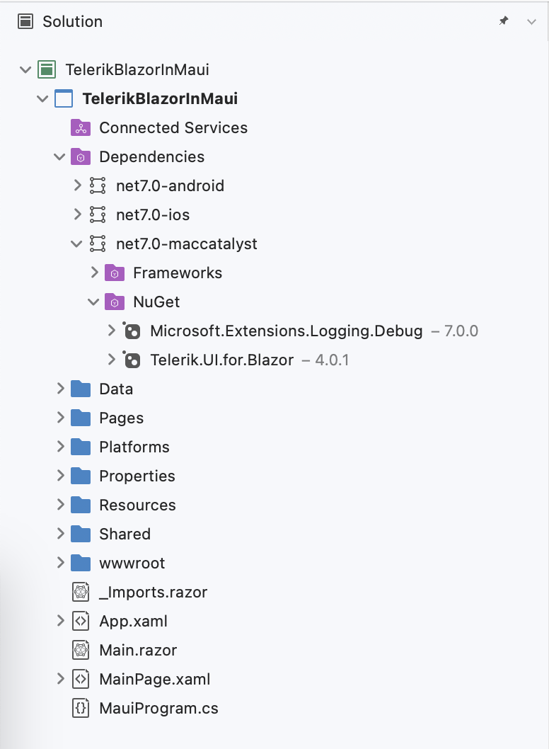 Telerik Blazor UI In Native Apps