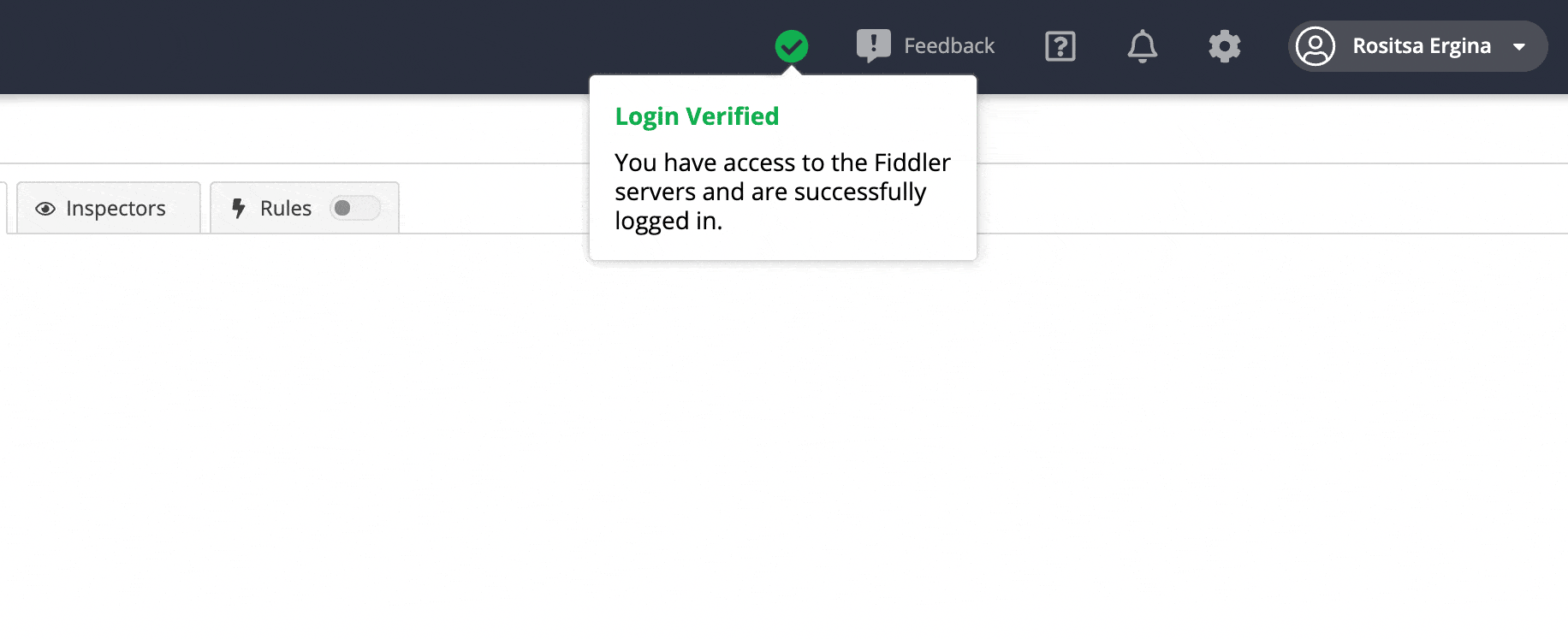 Fiddler Everywhere - Login Verification