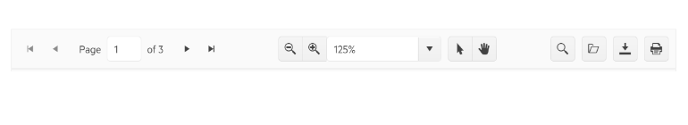 pdfviewer toolbar