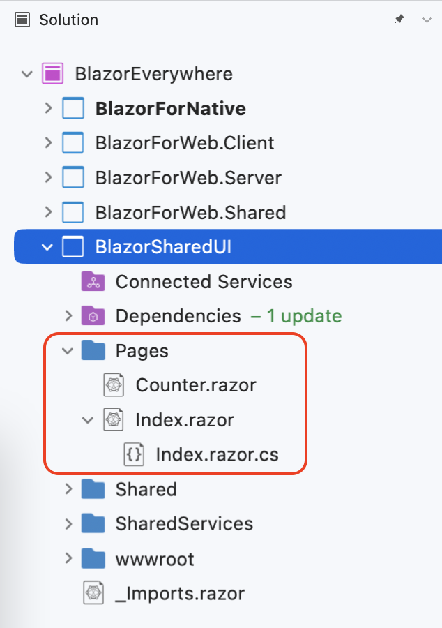 Blazor Implementations Across Web Native Blazor Implementations Across Web Native