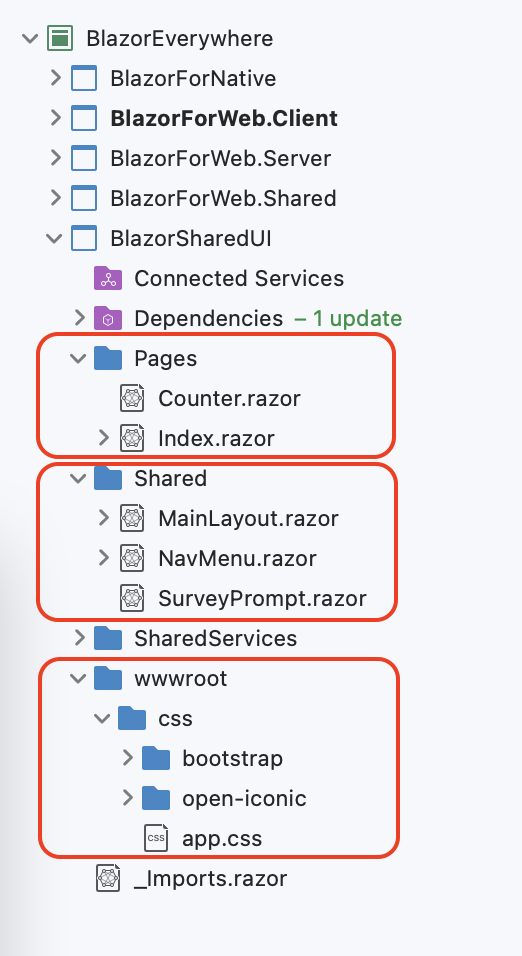 Blazor Implementations Across Web Native Blazor Implementations Across Web Native
