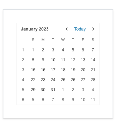 Telerik UI for Blazor Calendar Week Number - Whats' new