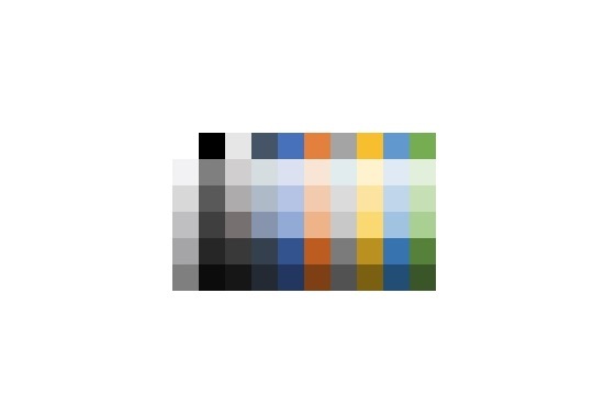 Telerik UI for Blazor ColorPalette - Header
