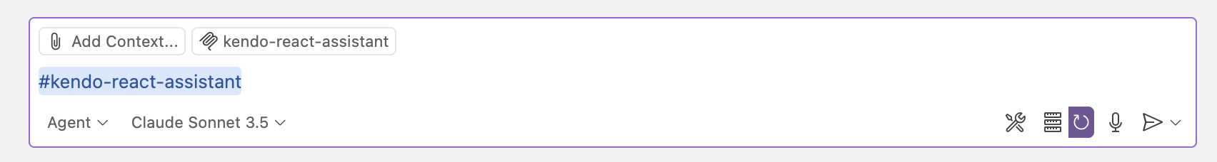 kendo-react-assistant