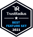 Kendo UI for Angular's Components Library wins the TrustRadius Best Feature Set Award