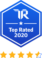 Trust Radius Badge for Top Rated App Development Platform 2020
