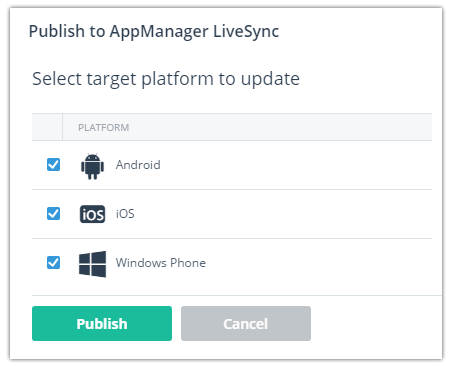 appmanager livesync