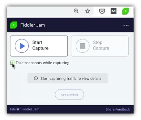 fiddler jam chrome extension