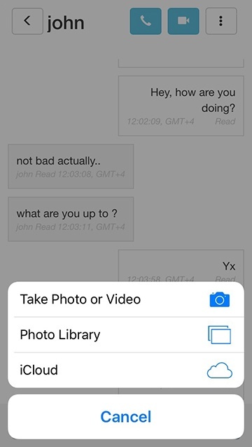 ios chat demo with bit6 ios chat demo with bit6