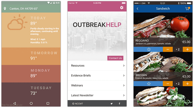 nativescript app showcase nativescript app showcase