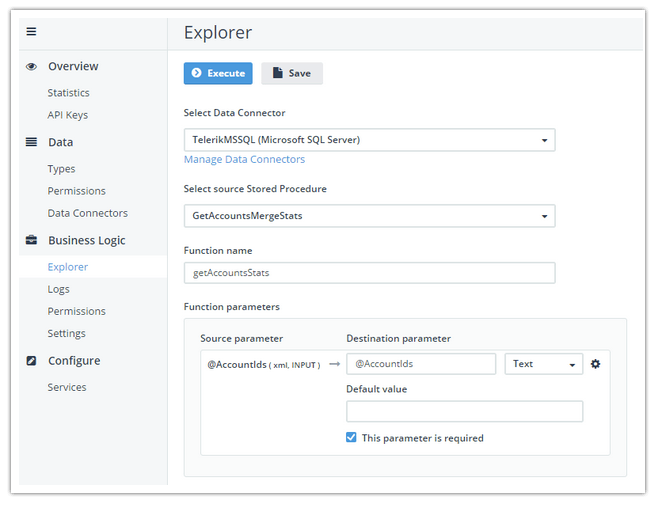 stored procedures in data connectors stored procedures in data connectors