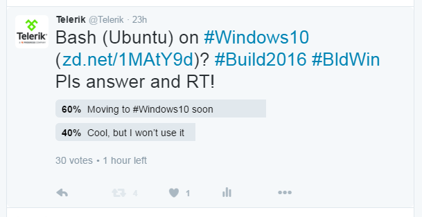 Moving to Windows 10 soon-poll results