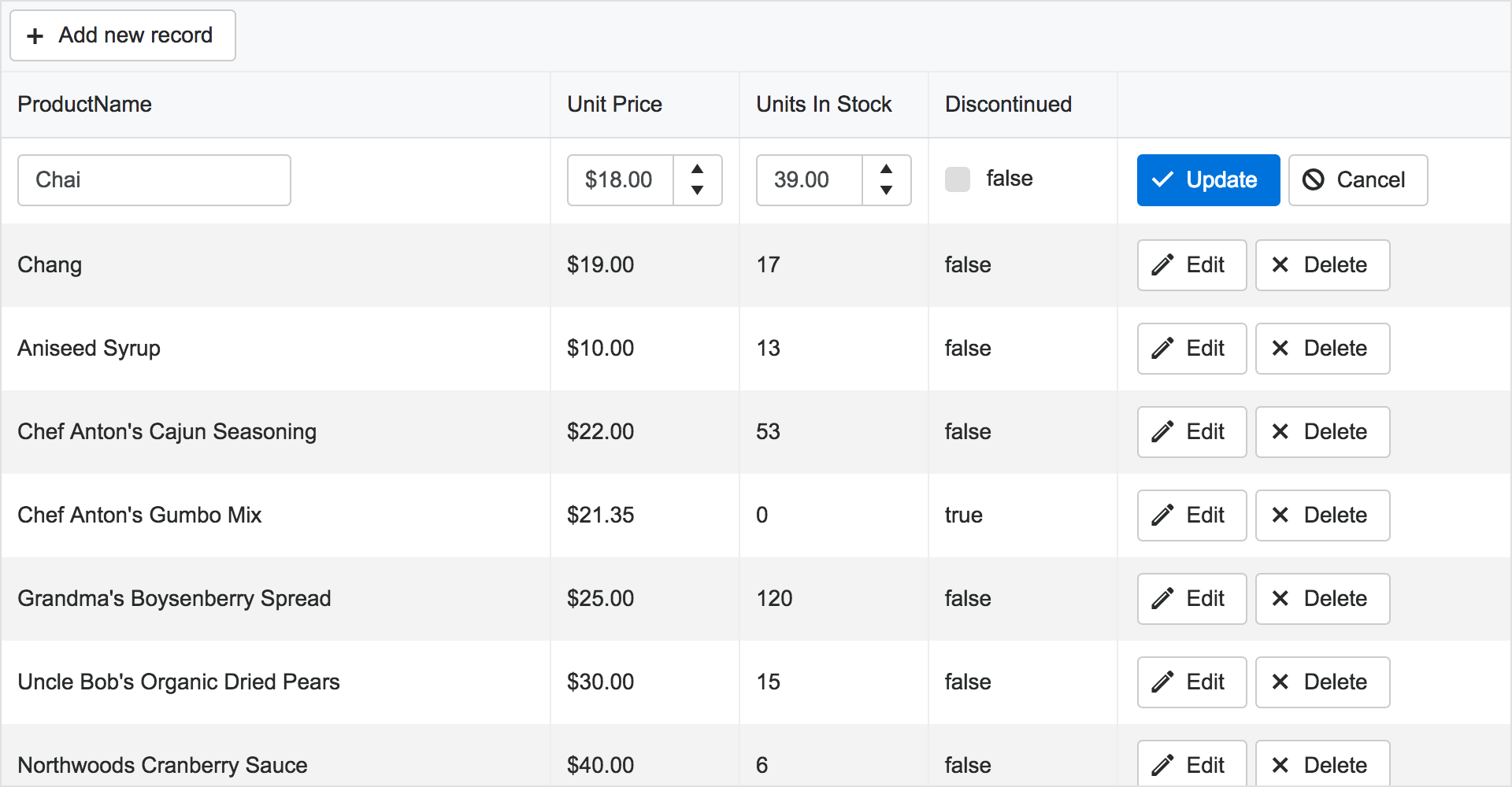 Tip #9 - Batch-Based and Inline Editing of Data