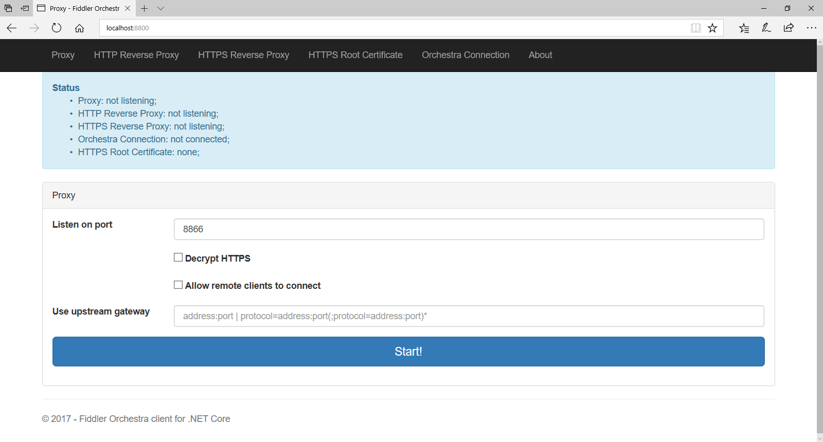 Fiddler Orchestra Proxy