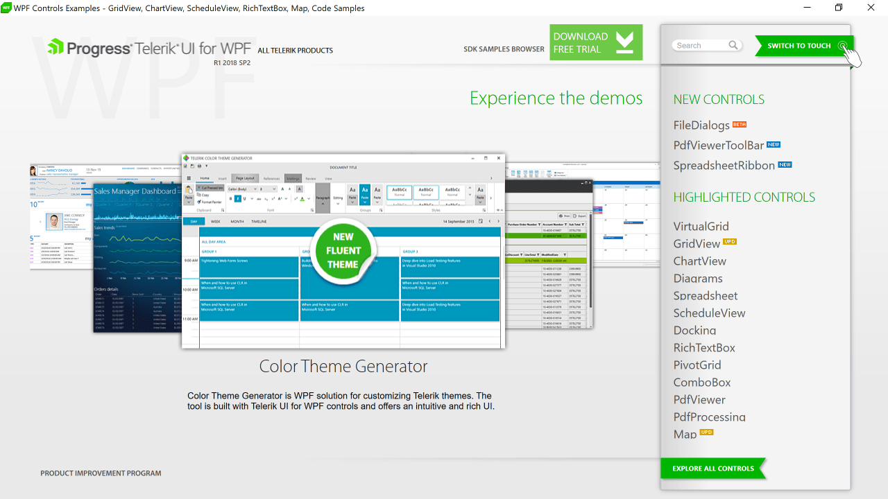 telerik-ui-for-wpf-showcase telerik-ui-for-wpf-showcase