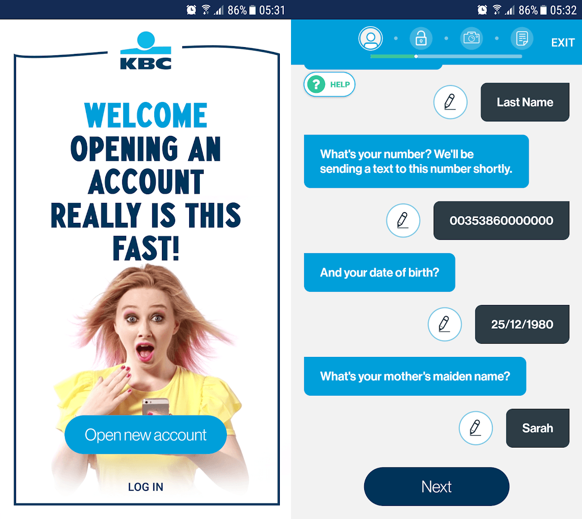 KBC Mobile Banking