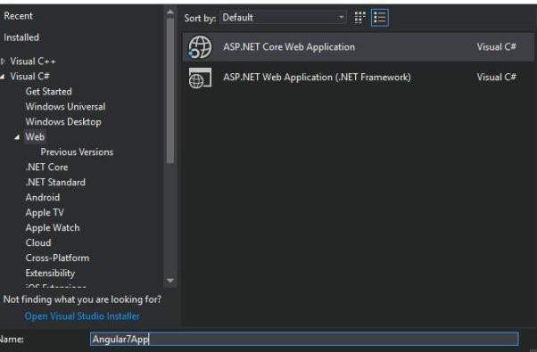 ASPNET Core Web App