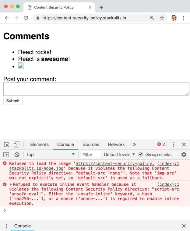 React is Awesome Secured