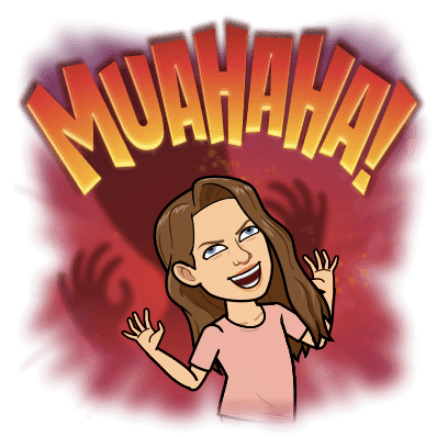 bitmoji of me evil laughing