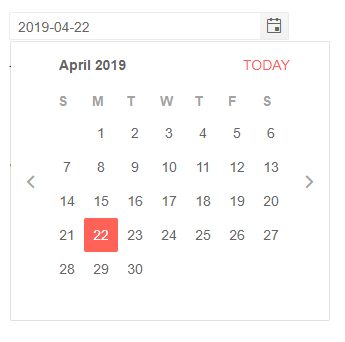 Telerik UI for Blazor DatePicker component selecting a date from a popup calendar