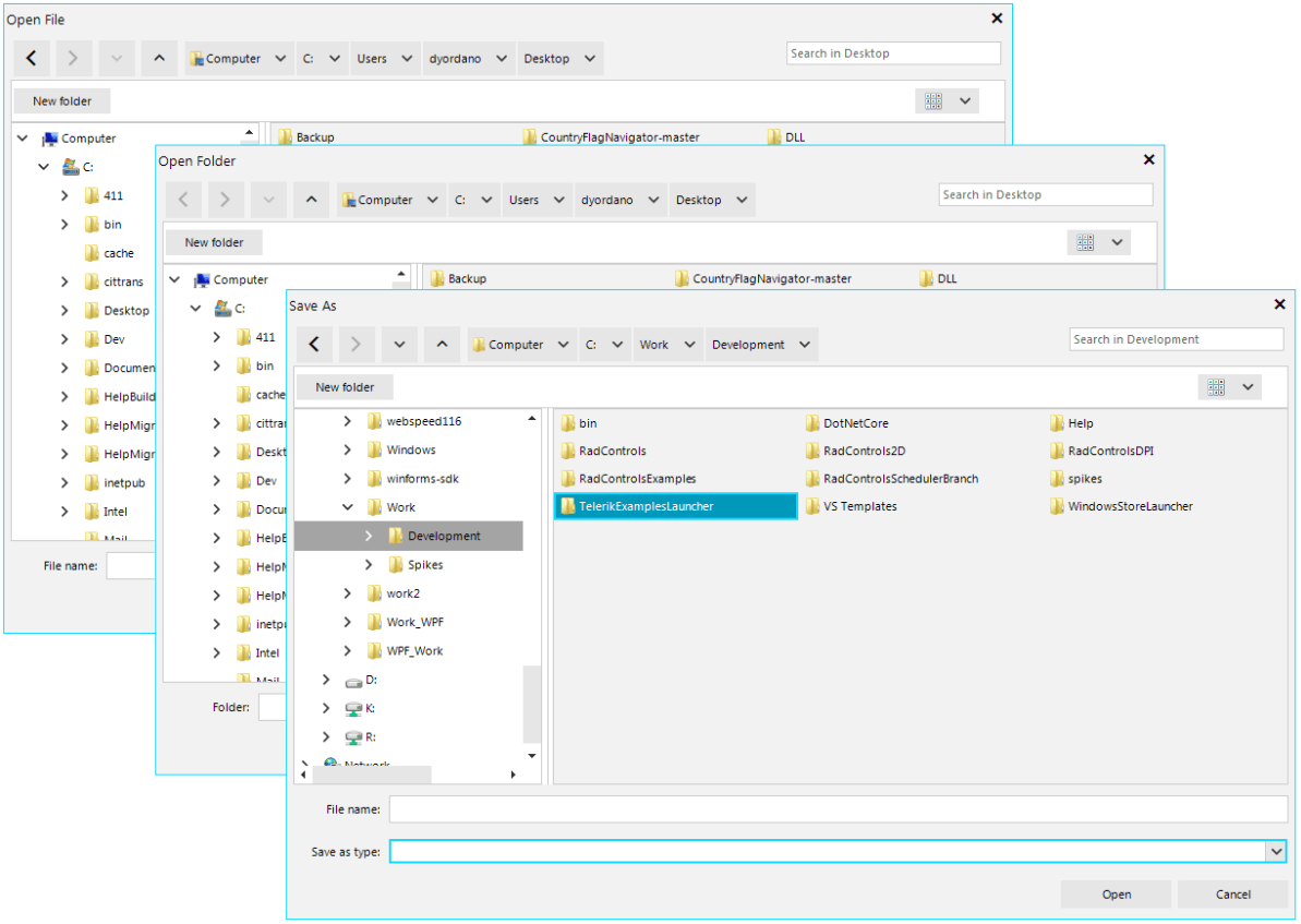 Overview File Dialogs Telerik Ui For Winforms