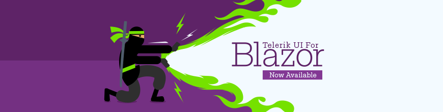 Telerik UI for Blazor Banner_870x220