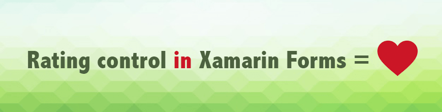 Rating Control in Xamarin Forms