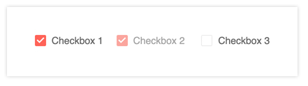 Showcase of various checkboxes (checked, unchecked, disabled) using one of the Kendo UI themes, Default
