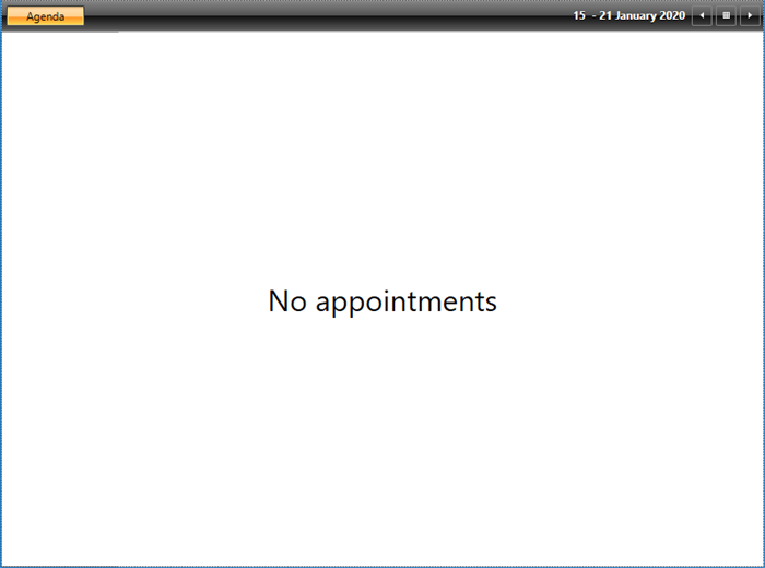 NoAppointments No appointments