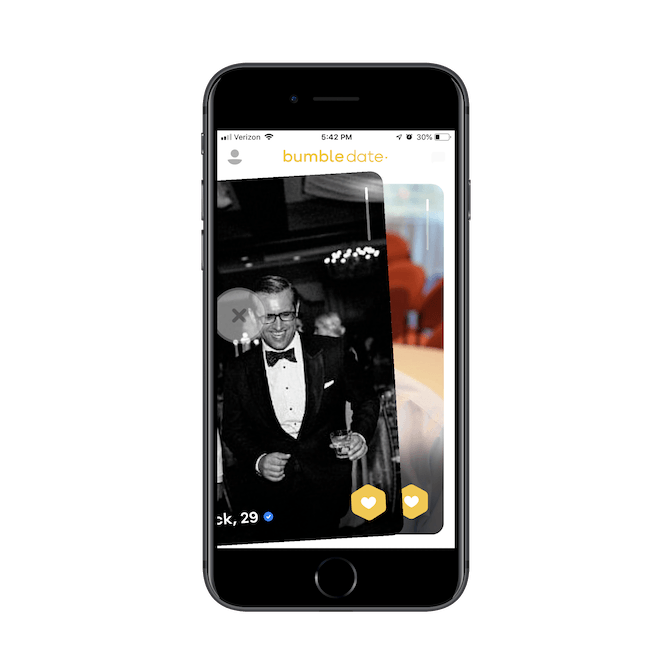 Bumble’s left swipe