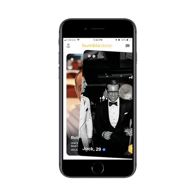 Bumble’s right swipe