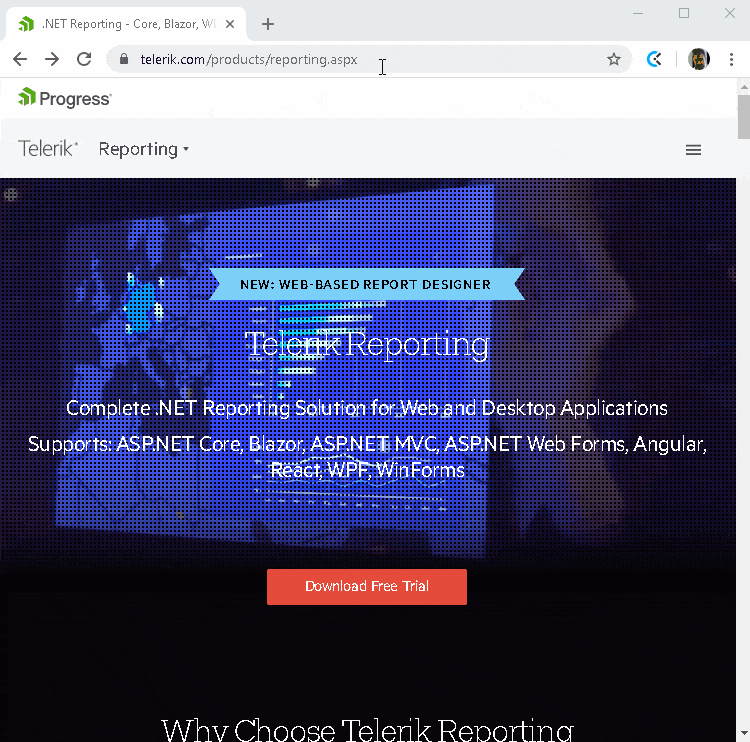 Blazor Report Viewer Blazor Report Viewer