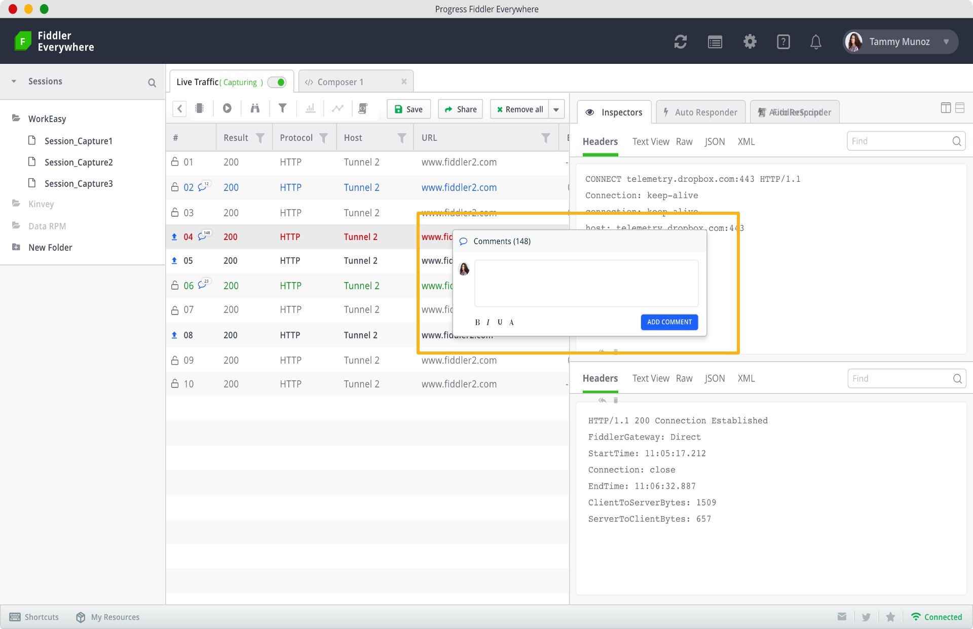Fiddler Everywhere Add Context 1 Fiddler Everywhere Add Context 1