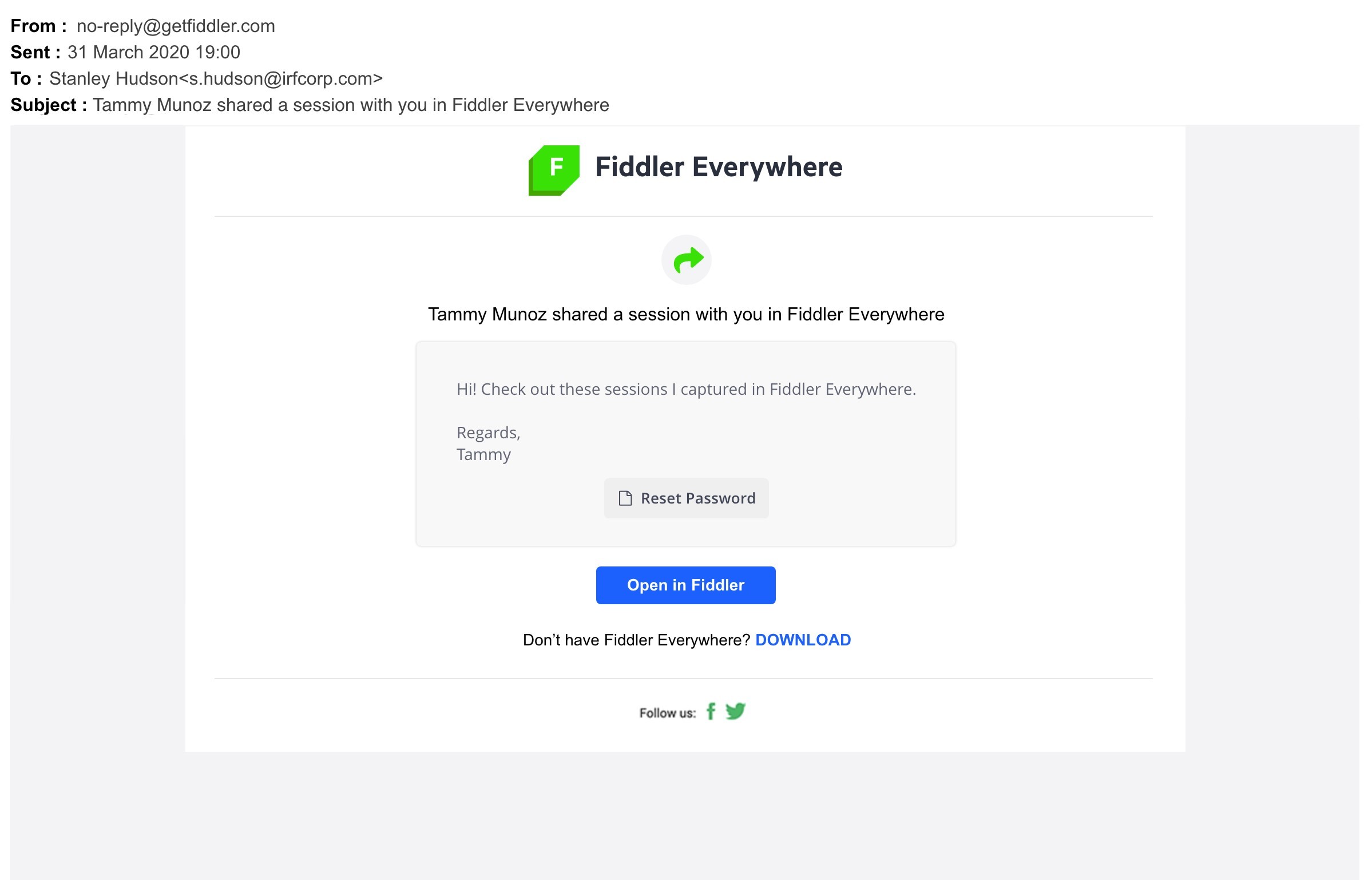 Fiddler Everywhere Share Sessions 3